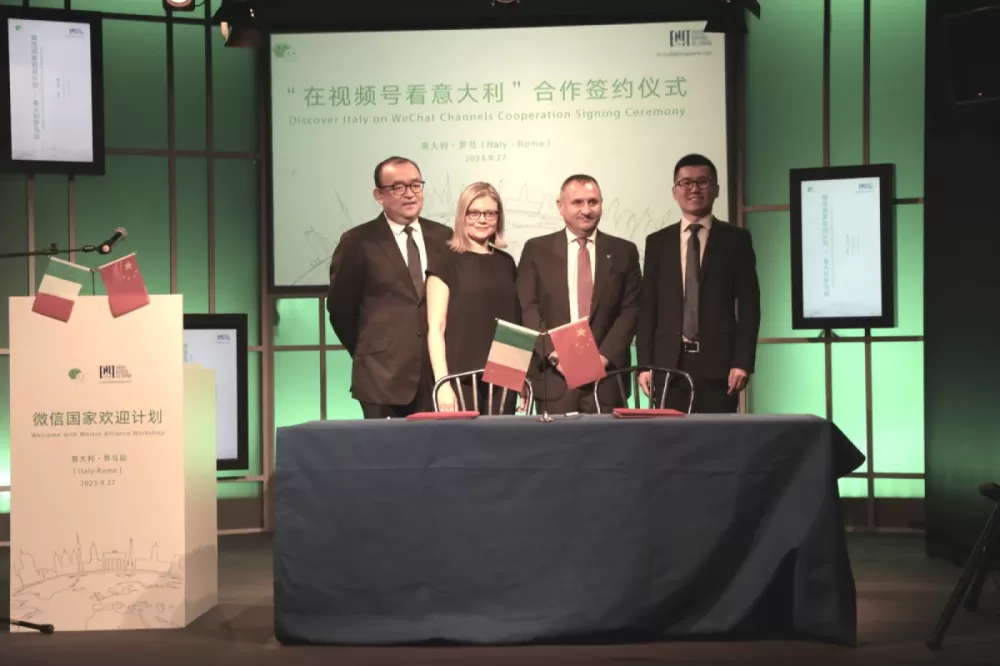ENIT e WeChat insieme per promuovere l’Italia sul mercato cinese
